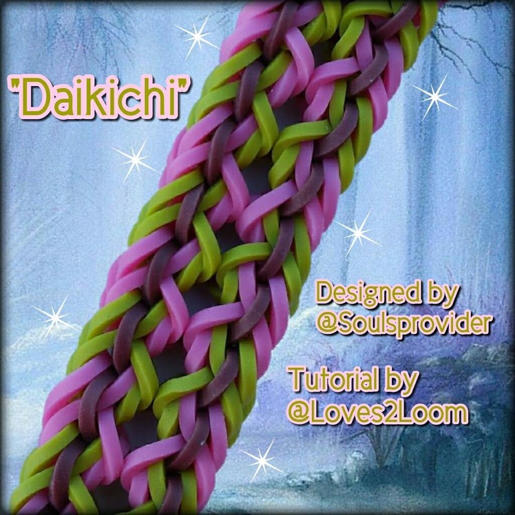New "Daikichi" Hook Only Bracelet. How To Tutorial