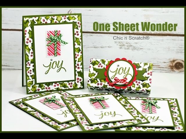 One Sheet Wonder - featuring Your Presents by Stampin’ Up!