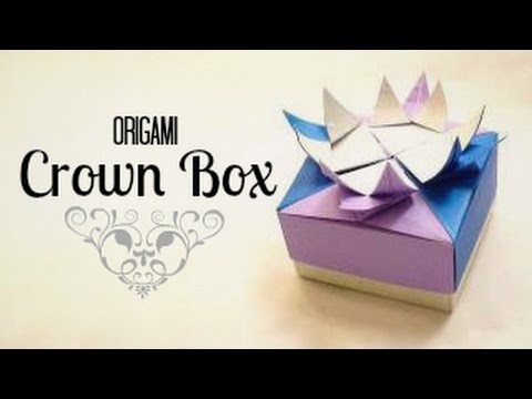 Origami Crown Box Instructions (Tadashi Mori)