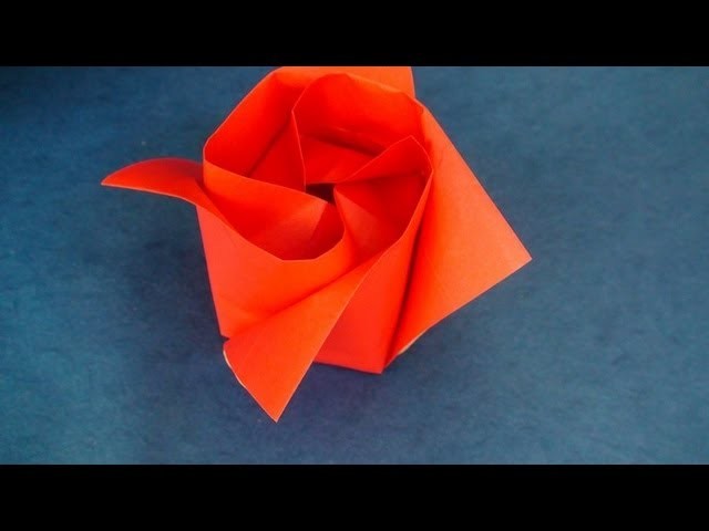 Origami Rose Instructions (Toshikazu Kawasaki)