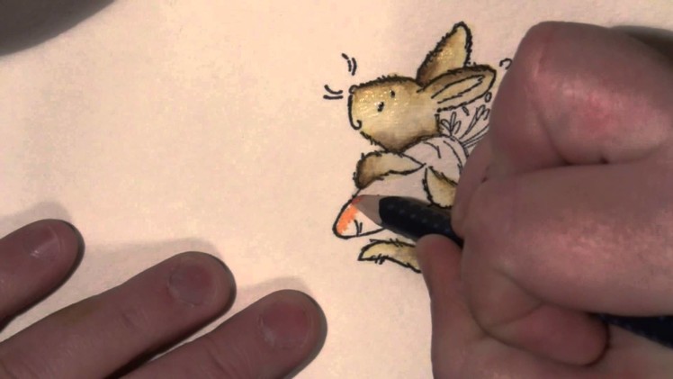 PB&J Quick Tip, Coloring Critters with Watercolor Pencils