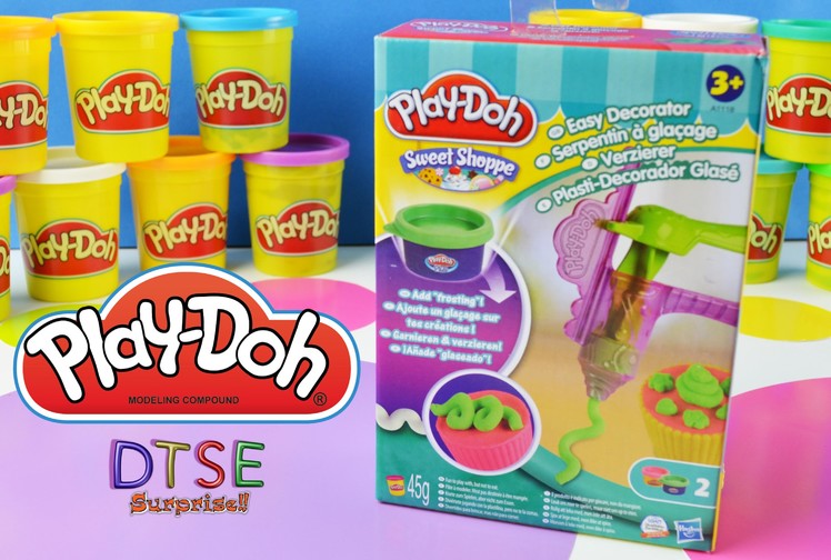 PLAY DOH EASY DECORATOR Sweet Shoppe Toy Review How-to use play dough DTSE Ditzy