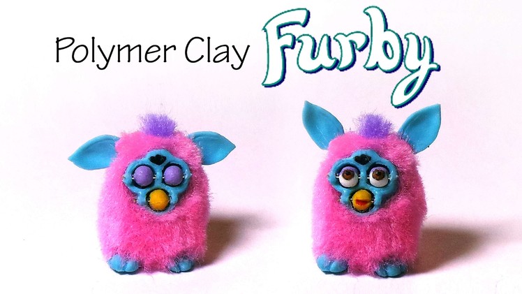 Polymer Clay Furby Tutorial - W. ''poseable'' Expression