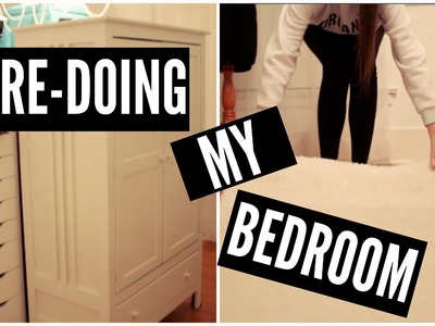 RE-DOING MY BEDROOM!! | Day 1