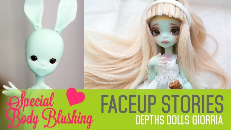 Repainting Depths Dolls Giorria - Faceup Stories 37
