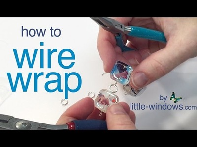 Resin Jewelry - Wire wrap tutorial   by little-windows.com