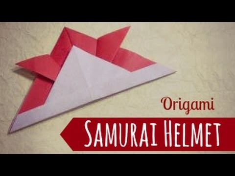 Samurai Helmet Origami Insctructions