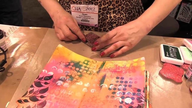 Scrap Time - Ep. 734 -- Dyan Reaveley demos her new Dylusions products!