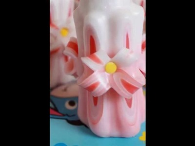 Simple candle carving