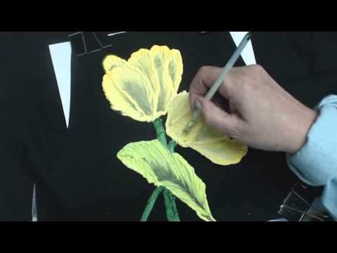 SUE GAIT USING PUFF PAINT AND FABRIC PAINT