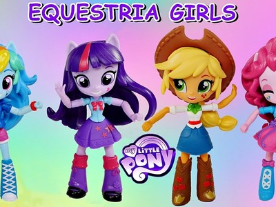 Super Cute MY LITTLE PONY Equestria Girls Minis Dolls | Fun MLP Doll Review Video | Unboxing Toys