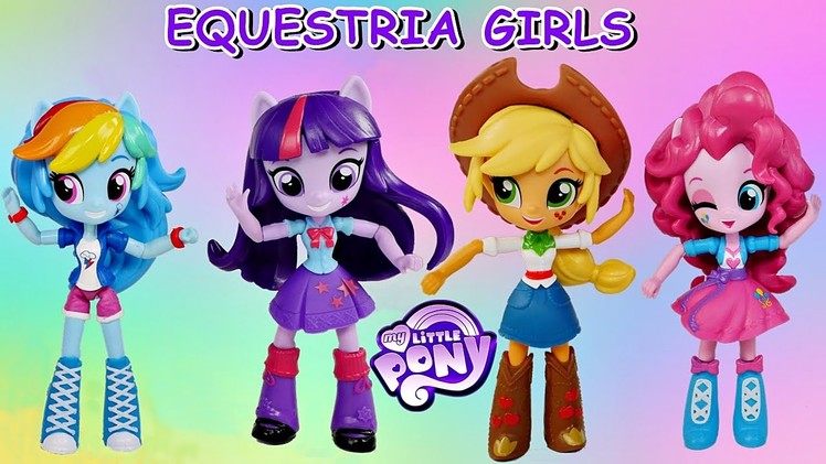 Super Cute MY LITTLE PONY Equestria Girls Minis Dolls | Fun MLP Doll Review Video | Unboxing Toys