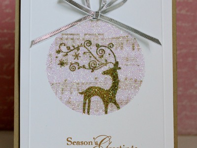 TCIF Stampin Up Bauble Christmas Card