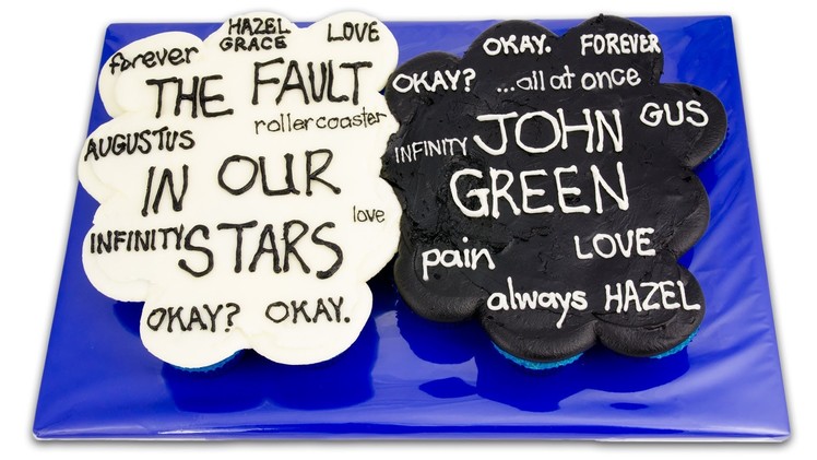 The Fault In Our Stars Pull Apart Cupcake Cake from Cookies Cupcakes and Cardio