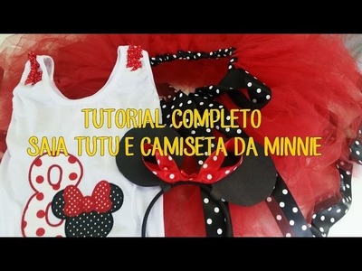 TUTORIAL COMPLETO DO TUTU DA MINNIE