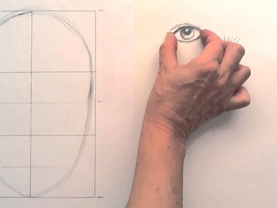 Val Webb - The Illustrated Garden - How to Draw a Human Face - Part 1.wmv