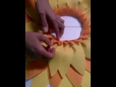 Video tutorial girasoles