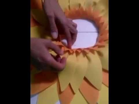 Video tutorial girasoles