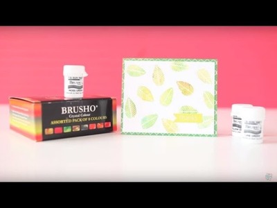 Watercoloring With Brusho Crystal Colours