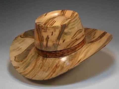 Woodturning - Making a Wood Cowboy Hat