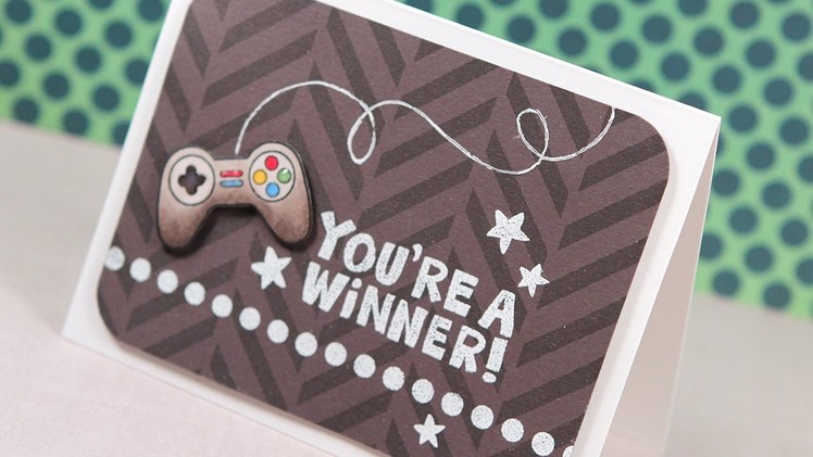 You're a Winner! (Boy Card) -- Make a Card Monday #257