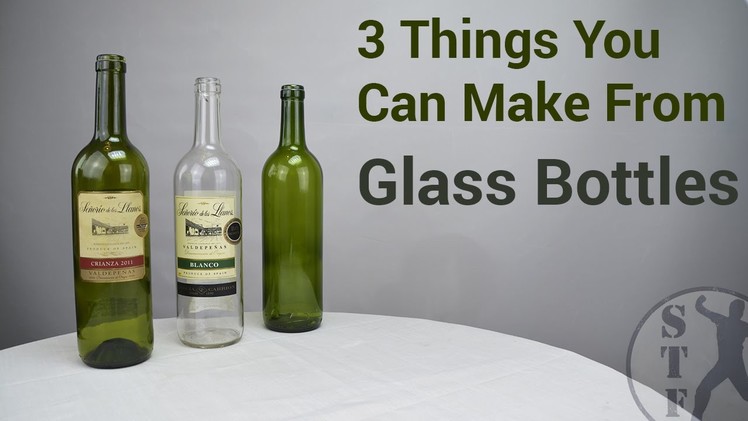 3 Things You Can Make From Glass Bottles