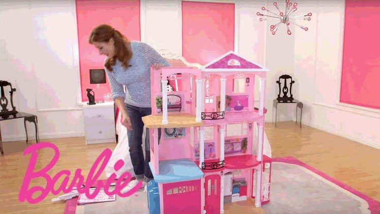 Barbie® Dreamhouse® Step-by-Step Assembly Video | Barbie