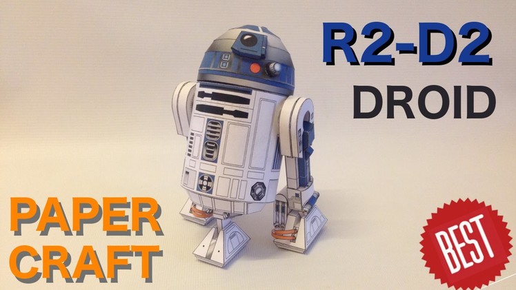 Best Free R2-D2 PaperCraft