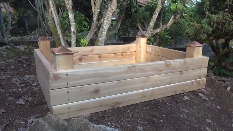 Build a Raised Garden Bed in Less than an Hour on a Budget