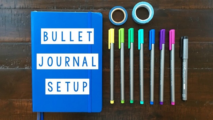 Bullet Journal Setup - March Plan With Me