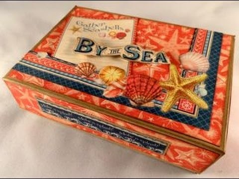By the Sea Memory Book in A Box