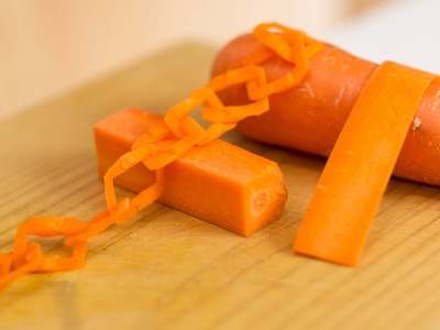 Carving a Carrot Chain!!
