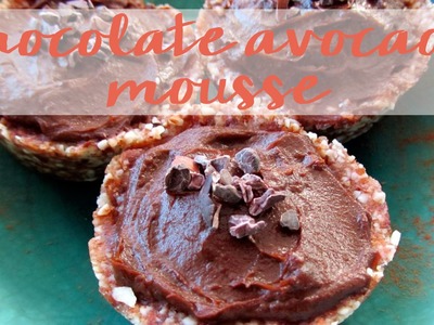 Chocolate Avocado Mousse | Amazing Healthy Vegan Dessert