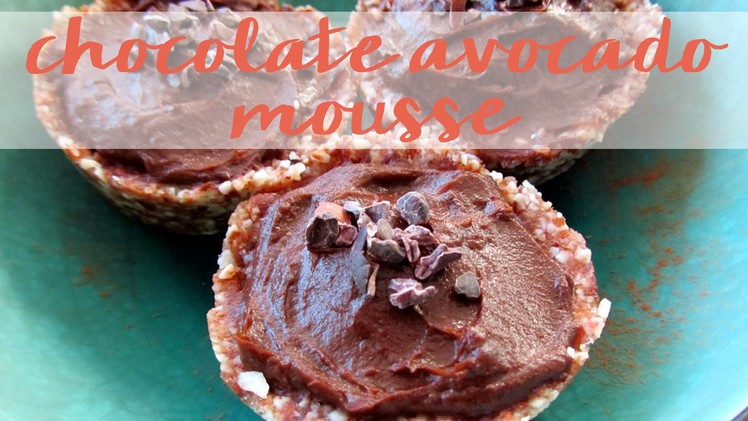 Chocolate Avocado Mousse | Amazing Healthy Vegan Dessert