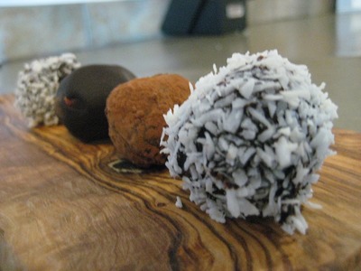Chocolate Truffle, Raspberry-Filled, Cheesecake Balls, Low-Carb, Keto