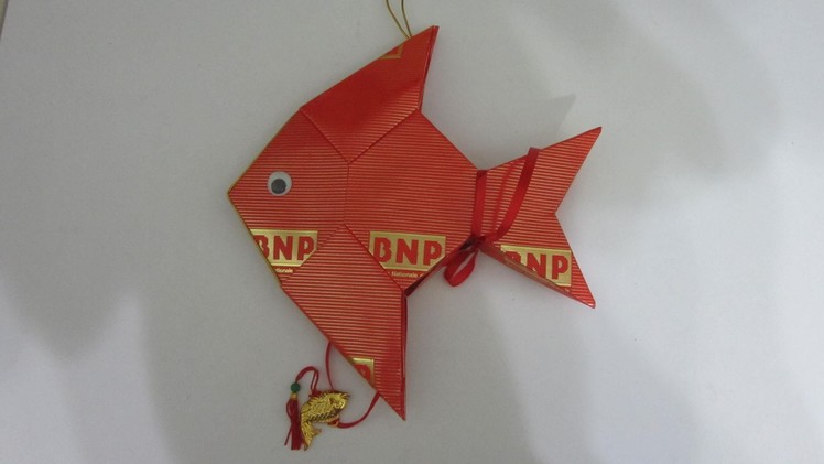 CNY TUTORIAL NO. 14 - How to make Red Packet (Hongbao) Pomfret