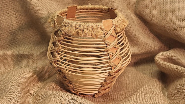 Corrugated Board and Reed Basket (Part 1) - Project #153