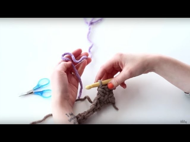 Crochet 101: How to Add A Second Color
