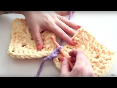 Crochet 101: How to do a Flat Slip Stitch Join