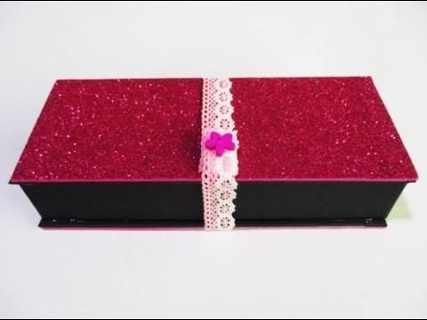 DIY : #127 Glitter Pencil Case - GIFT ♥