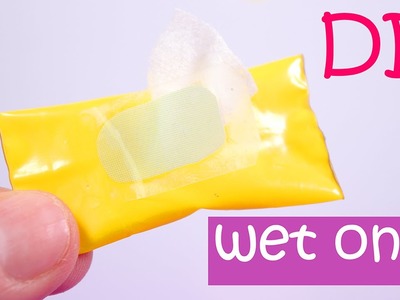 DIY Miniature Wet Ones (mini wipes that really work)