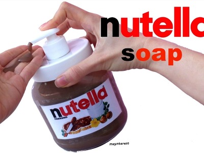 DIY NUTELLA SOAP