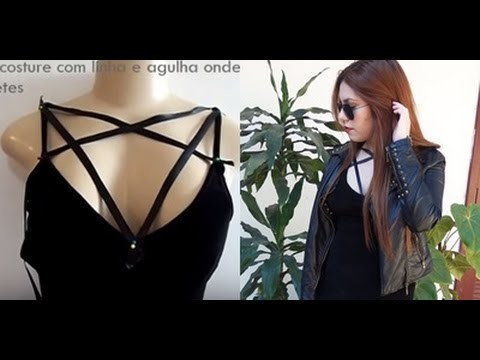DIY: vestido de tiras | strappy bra dress