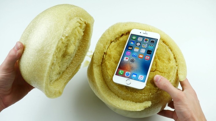 Don't Drop Your iPhone 6S in an Expanding Sponge Ball!