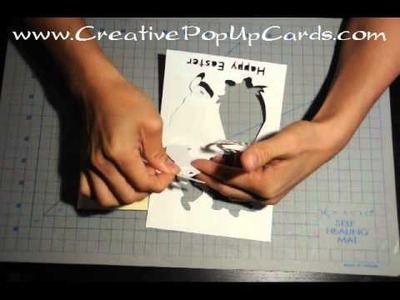 Easter Bunny Pop Up Card Tutorial