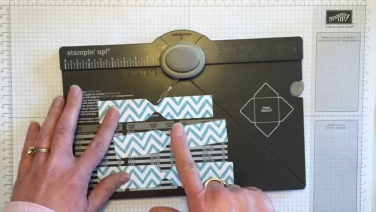Envelope Punch Board Bow