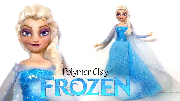 Frozen; Elsa Inspired (Poseable) Doll - Polymer Clay Tutorial
