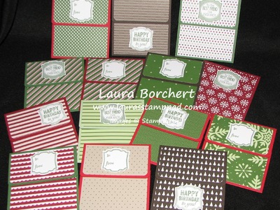 Gift Packaging Series: Gift Card Holders - Laura's Stamp Pad