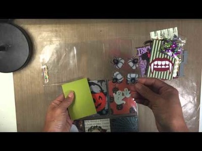 Halloween Pocket Letter kits *SOLD*