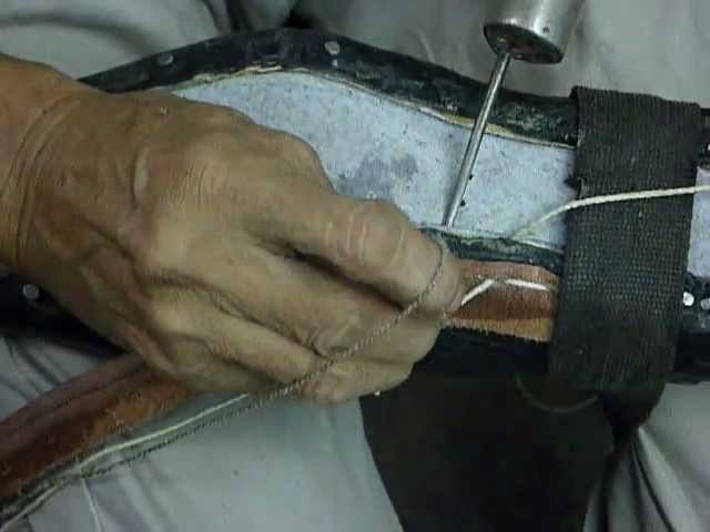 Handmade Shoe Goodyear Welted Construction by Siam Leather Goods